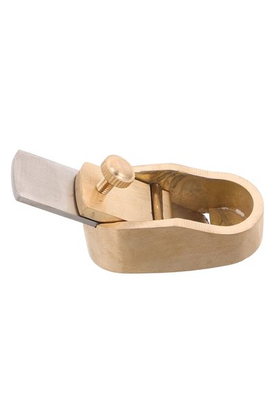 Generic Precision Brass Violin Thumb Planer with Blade Mini Woodworking Hand ...