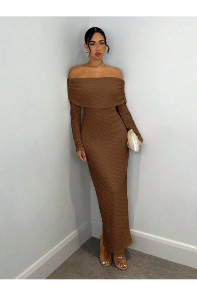 Sheya Rochie maxi, maro