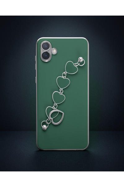 teknodayım Samsung Galaxy A04E Case Esila Silicone - Water Green