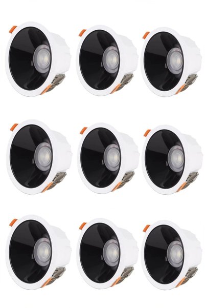 Hammer كشاف همر LED مانع للتوهج 7 واط مقاس 7 سم إضاءة صفراء