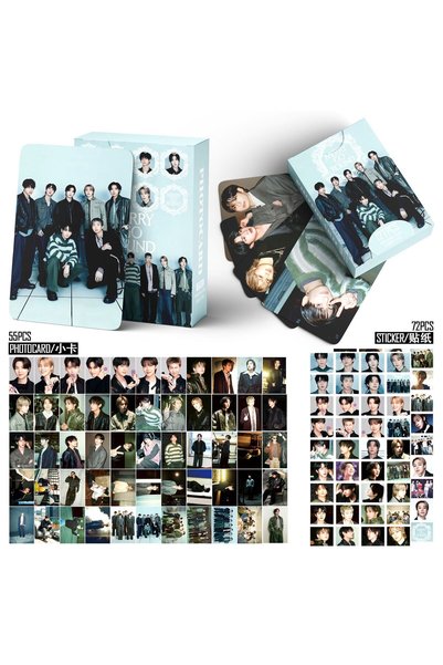 Choice 127PCS 02 127PCS Star Mini LOMO Card NORMA Photocards Stickers HD Fans...