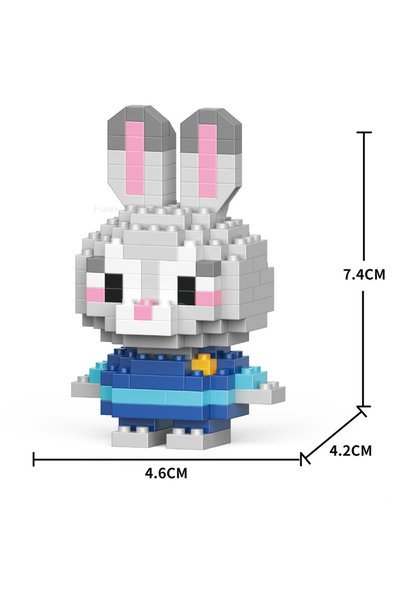 Choice No Box 7231 Kurome Cinnamoroll DIY Hello Kitty Stitch Block Character ...