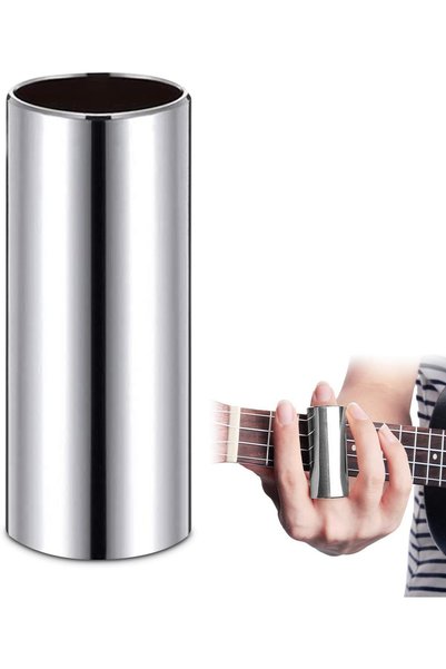 KASTWAVE شريط انزلاقي للجيتار، شرائح انزلاقية للأصابع والمفاصل من الفولاذ الم...