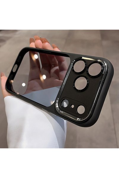 Choice iPhone17 Pro Max black Luxury Transparent Phone Case for IPhone 17 Air...