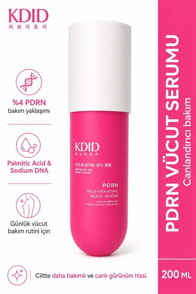 PDRN Somon DNA Aydınlatıcı Yenileyici Vücut Serumu 200 ml