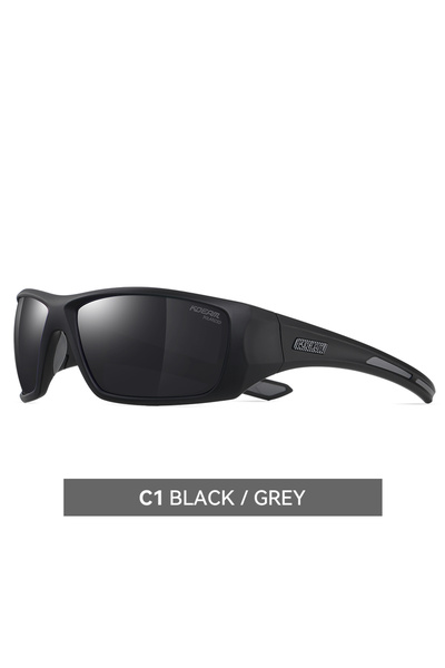 Choice C1 All Black KDEAM High Quality TR90 Material Riding Sunglasses Men's ...