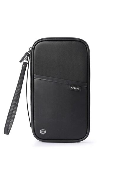 GoodTool Large Capacity Family Travel Passport Wallet, Storage Bag with RFID ...