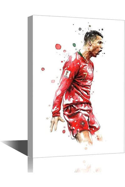 Generic لوحة فنية جدارية لنجوم كرة القدم، ملصق CR7، لوحة كريستيانو رونالدو، ع...