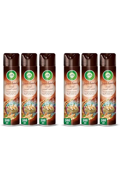 Generic Aerosol, Sandalwood Scent, 300ml (Pack of 2)