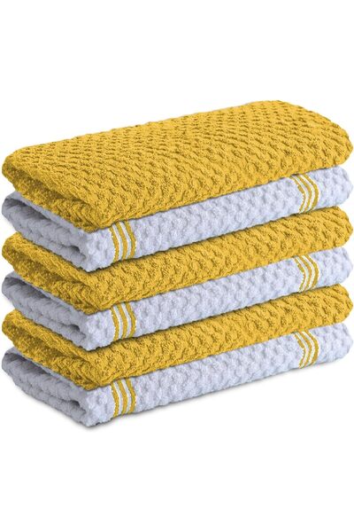Generic Premium Kitchen Towels – Pack of 6, 100% Cotton 40cm x 70cm Absorbent...