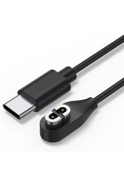 Generic كابل شحن USB-C قصير بطول 1 متر لسماعات Shokz Aeropex AS800
