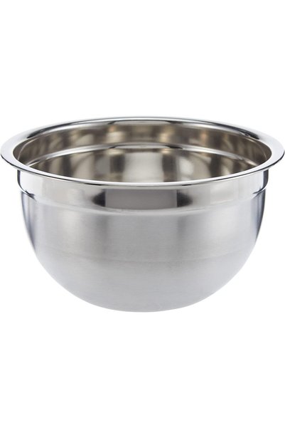 Generic STAINLESS STEEL GERMAN MIXING BOWL, 18 CM, SGMB18, Mixing Bowl, Bakin...