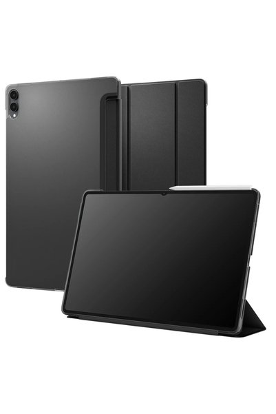 Spigen Husa pentru Samsung Tab S11/S12 Ultra Liquid Air Folio, Negru