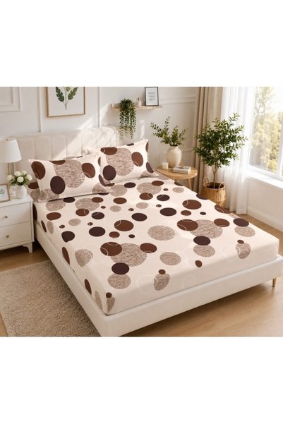 JOJO HOME Cearșaf de pat și 2 fețe de pernă, Jojo Home, Finet, 3 piese, pentr...
