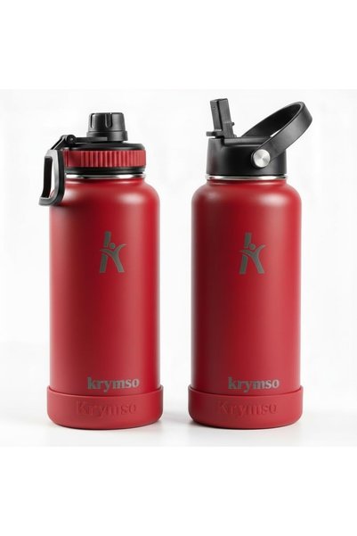 Generic Krymso, 950ml Stainless Steel Water Bottle, Insulated Thermos Flask, ...