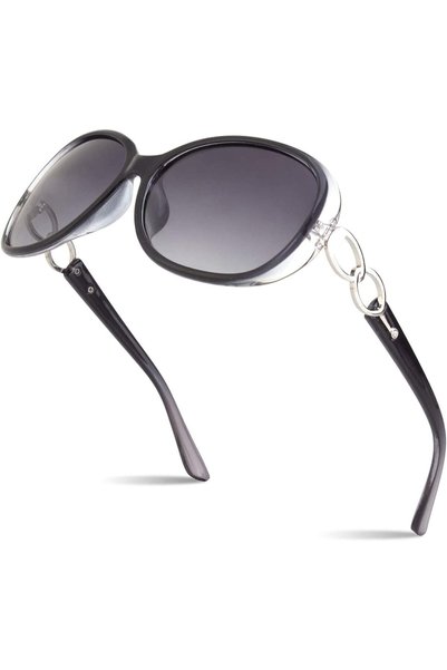 Generic Polarized Sunglasses for Women Oversized Sun Glasses Fashion Shades S85