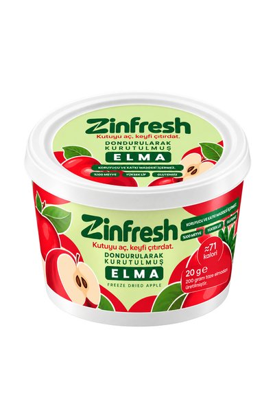 Dondurularak Kurutulmuş Elma 20 g