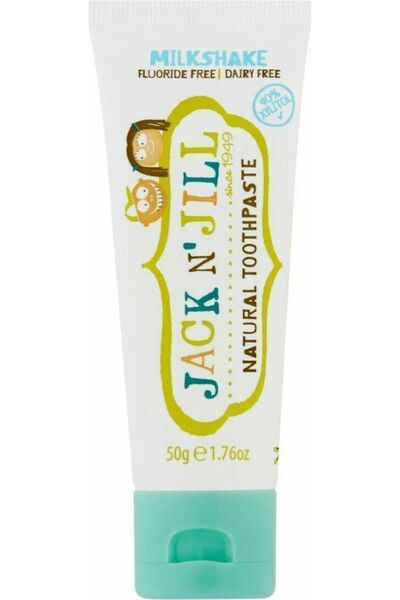 Jack N'Jill Jack n' Jill Βρεφική Οδοντόκρεμα για 6 μηνών+ με γεύση Milkshake ...