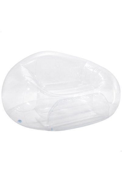 Intex كرسي شفاف بدون أرجل 137x127x74 سم - 66500NP