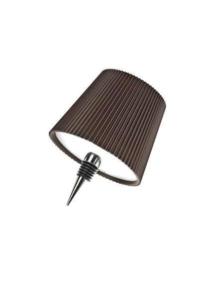 Choice changeable Brown Wireless Bottle Table Lamp Touch Control of 3 Colors ...