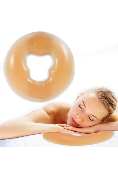 Generic Silicone Pillow Soft Massage Face Relax Pillow Headrest, SPA Beauty S...