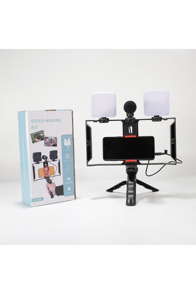 PopZa Foldable, Mobile Vlogging Kit with Camera and Selfie Stick, All-in-One,...