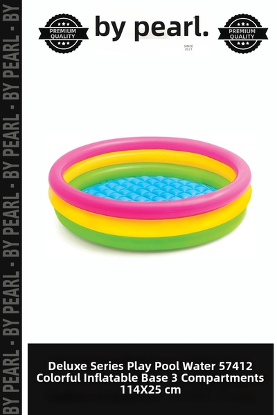 Generic Brand Delux Series Play Pool Pool Water 57412 Colorful Inflatable Bas...