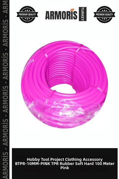 Armoris Hobby Gear Projects Clothing Accessory Btpr-10Mm-Pink Tpr Rubber Soft...