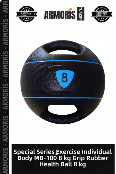 Armoris Special Series Exercise Individual Body Mb-100-8 kg Rubber Health Bal...