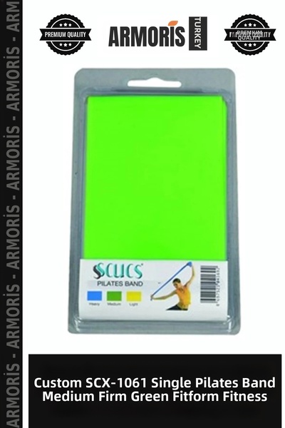 Armoris Special Production Scx-1061 Single Pilates Band Medium Hard Green Fit...