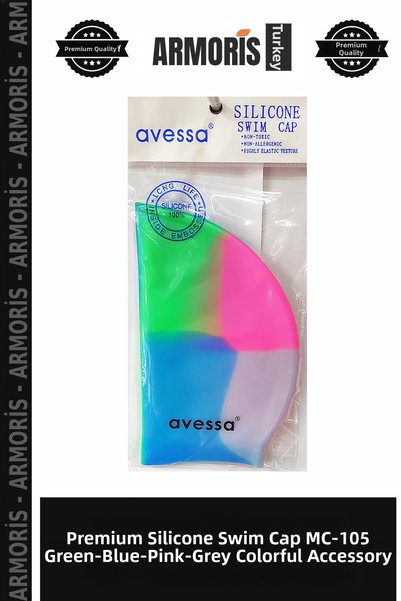 Armoris Premium Silicone Bone Mc-105 Green-Blue-Pink-Gray Swimmer Colorful Ac...