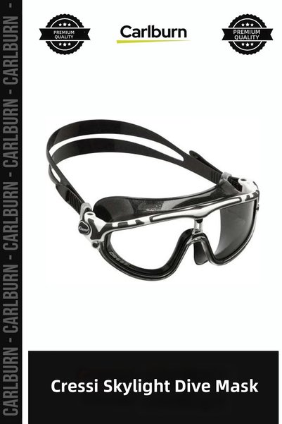 Carlburn Special Edition Cressi Skylight Swimming Goggles, for Pool and Water...