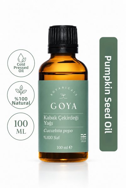 Goya Botanicals زيت بذور القرع المعصور على البارد. |   100 مل - نقي وطبيعي 100%