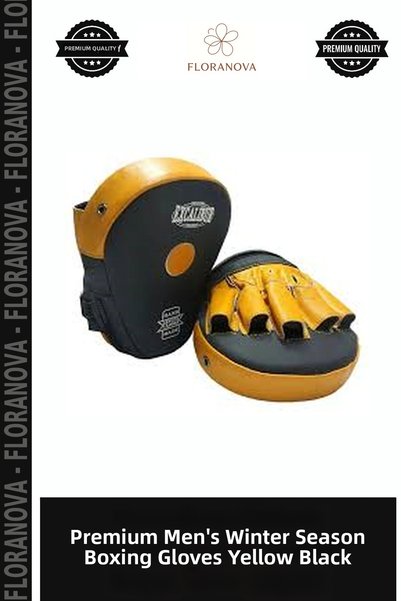 Generic Brand Premium Men's Winter Season Porto Lapa Yellow and Black.