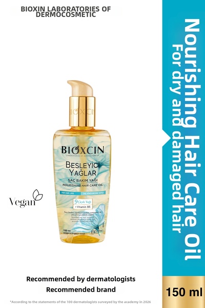 Bioxcin زيت العناية بالشعر من نوريشينج أويلز، 150 مل - خالٍ من الكبريتات، للش...