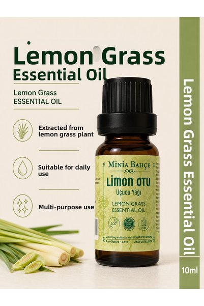 Minia Bahçe Bitki Sanat Atölyesi Lemon balm essential oil – 10 ml | pure and ...
