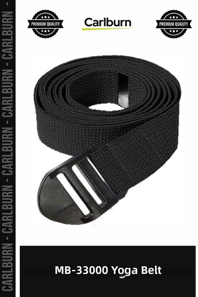 Carlburn Custom-Made MB-33000 Yoga Belt for Posture Support and Stretching