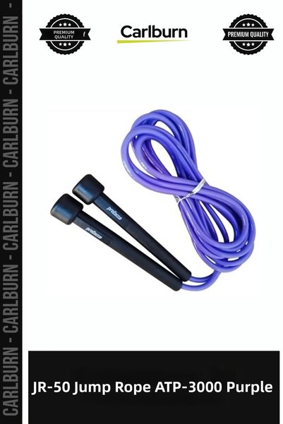 Carlburn Special Edition JR-50 Jump Rope ATP-3000 Purple Sports Accessory