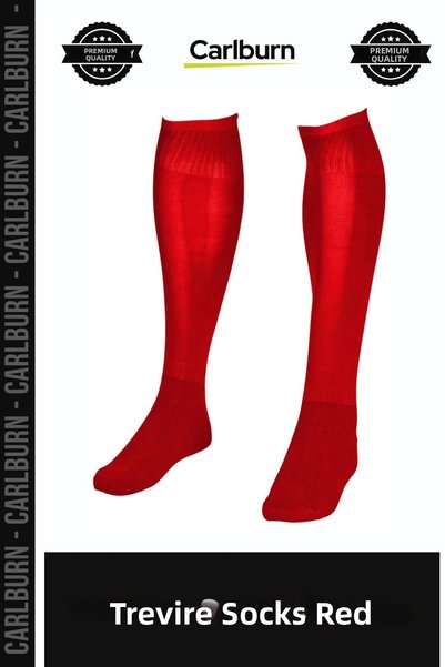 Carlburn Special Edition Trevire Socks—Red, Everyday, New Year's Outfit