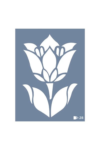 Cadence Boya D28، نموذج "لاله"، سلسلة "دي"، قالب رسم، مقاس 15 × 20 سم.