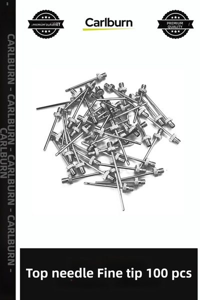 Carlburn Deluxe Series Top Needle, Fine Tip, Pack of 100, Sewing Supplies, Te...