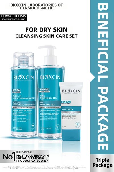 Bioxcin Hydra Moisturizing & Purifying Care Set for Dry & Normal Skin