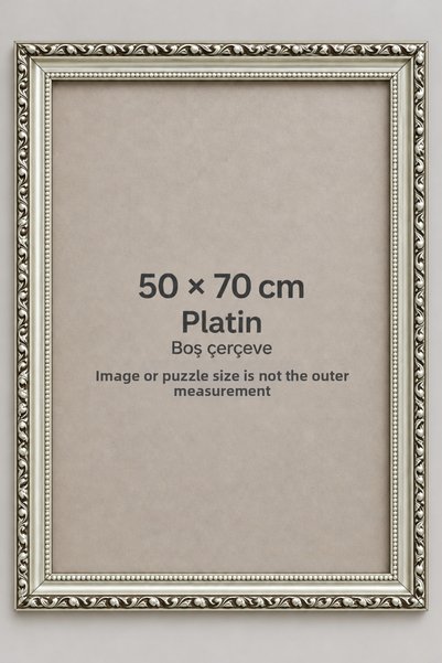 Atlas Sanat Galerisi Rama pentru tablouri și puzzle-uri din PVC cu model 32B,...