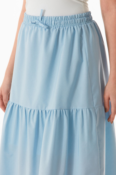Fulla Moda Terikoton Fabric Ruffled Skirt
