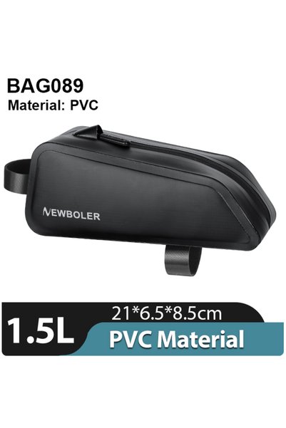 Choice3 BAG089 NEWBOLER Bike Bag 1.5L Portable Frame Front Tube Cycling Bag M...