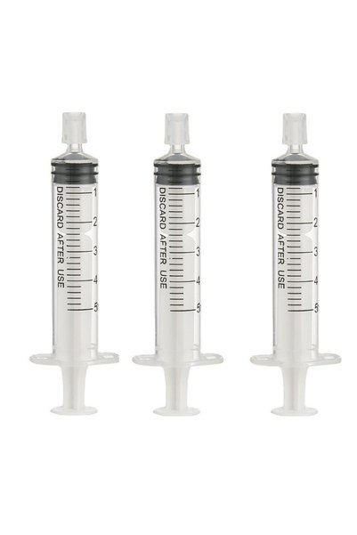 Choice Plastic 5ml 3pcs Refillable Perfume Syringe Pump - 0.17 oz capacity fo...