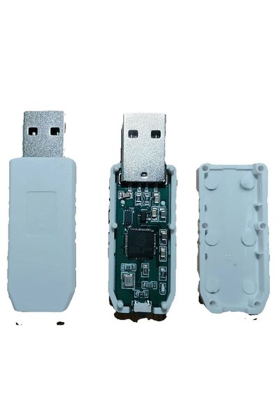 Choice white RP2350 FIDO2 USB Key Based on Raspberry Pi - Secure Two-Factor A...