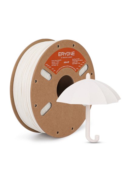 Choice1 white 1KG ERYONE 1KG ASA Glass Fiber Filament Premium Big Sale 3D Pri...