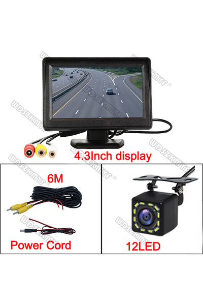 choice2 X120-12LED Camera Easy Installation 4.3Inch or Rear View Camera Monit...