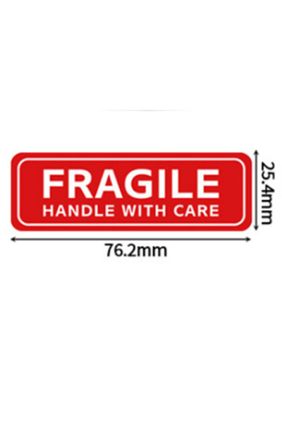 choice2 2 100PCS Fragile Stickers The Goods Please Handle With Care Warning L...